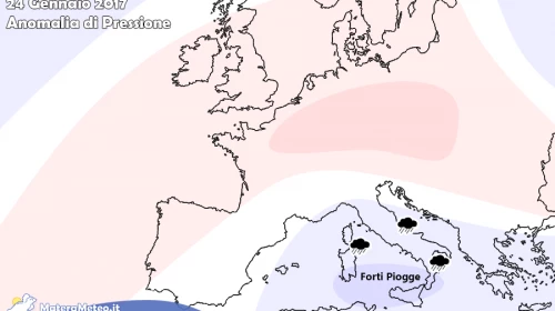 Meno freddo. Ci aspetta ancora tanta pioggia, ma il week-end è salvo